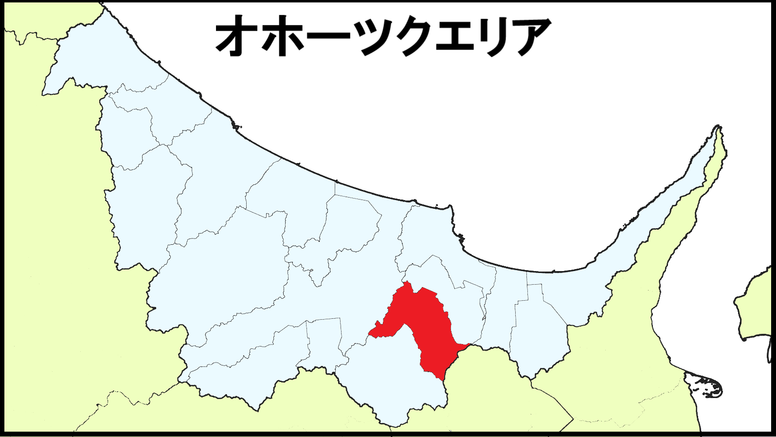 美幌町位置図