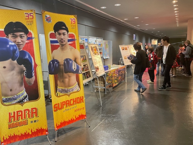 スパチョーク選手ムエタイ看板