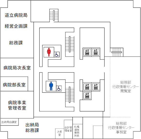 3Fフロア図