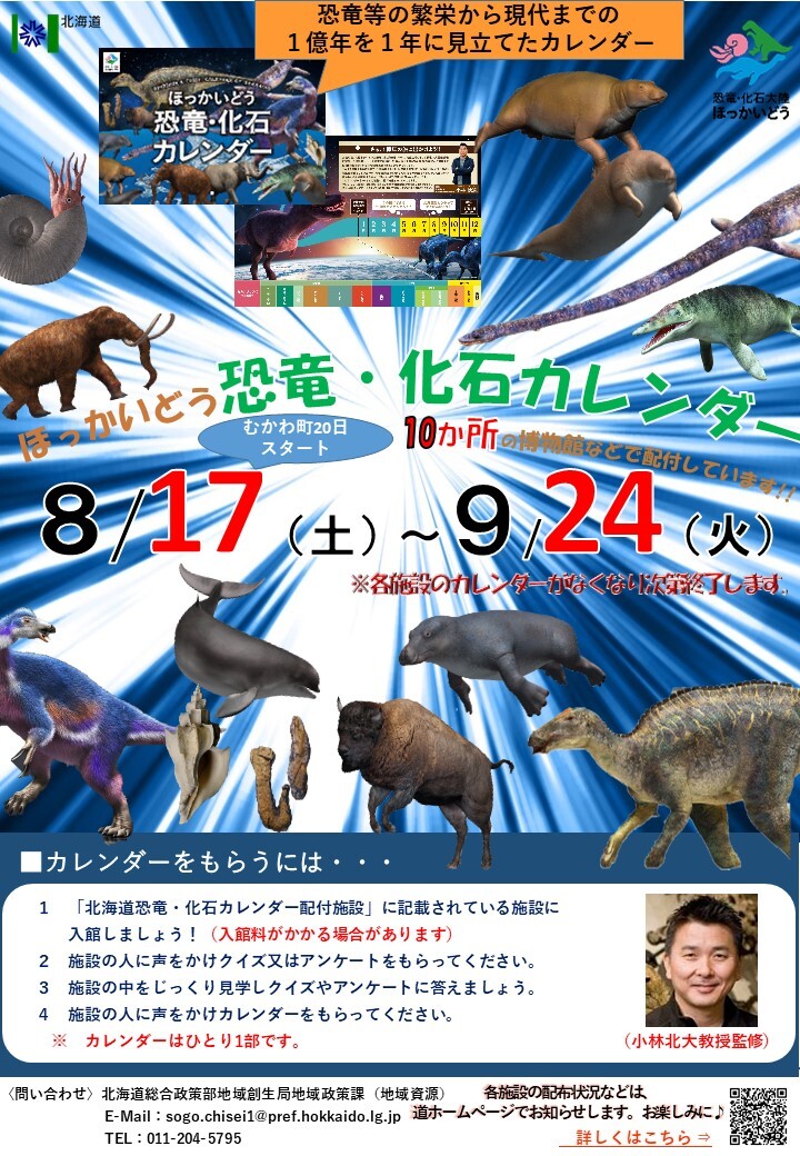 カレンダー配布チラシ