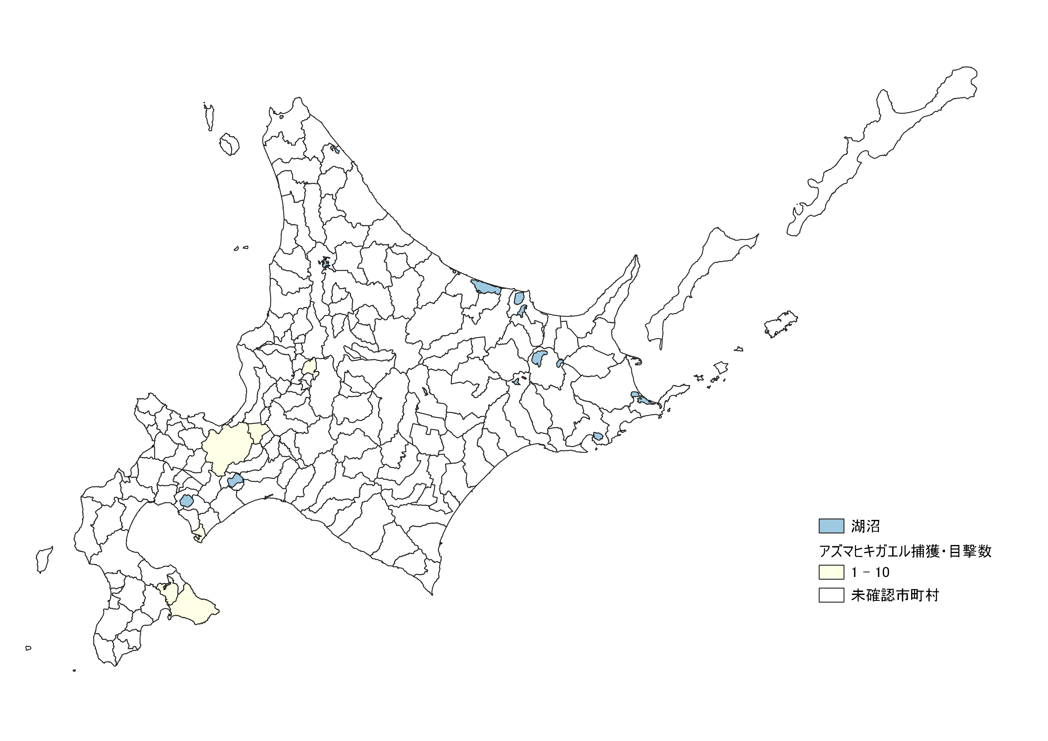 令和6年度（2024年度）市町村別目撃情報