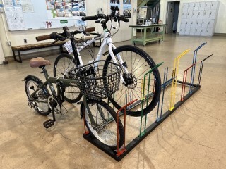 R5機械技術科製作課題自転車スタンド5