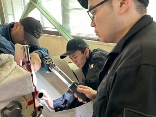R5機械技術科のこ盤修理1