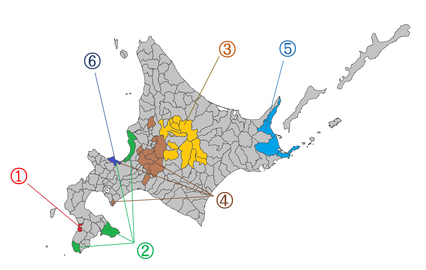 北海道内の日本遺産