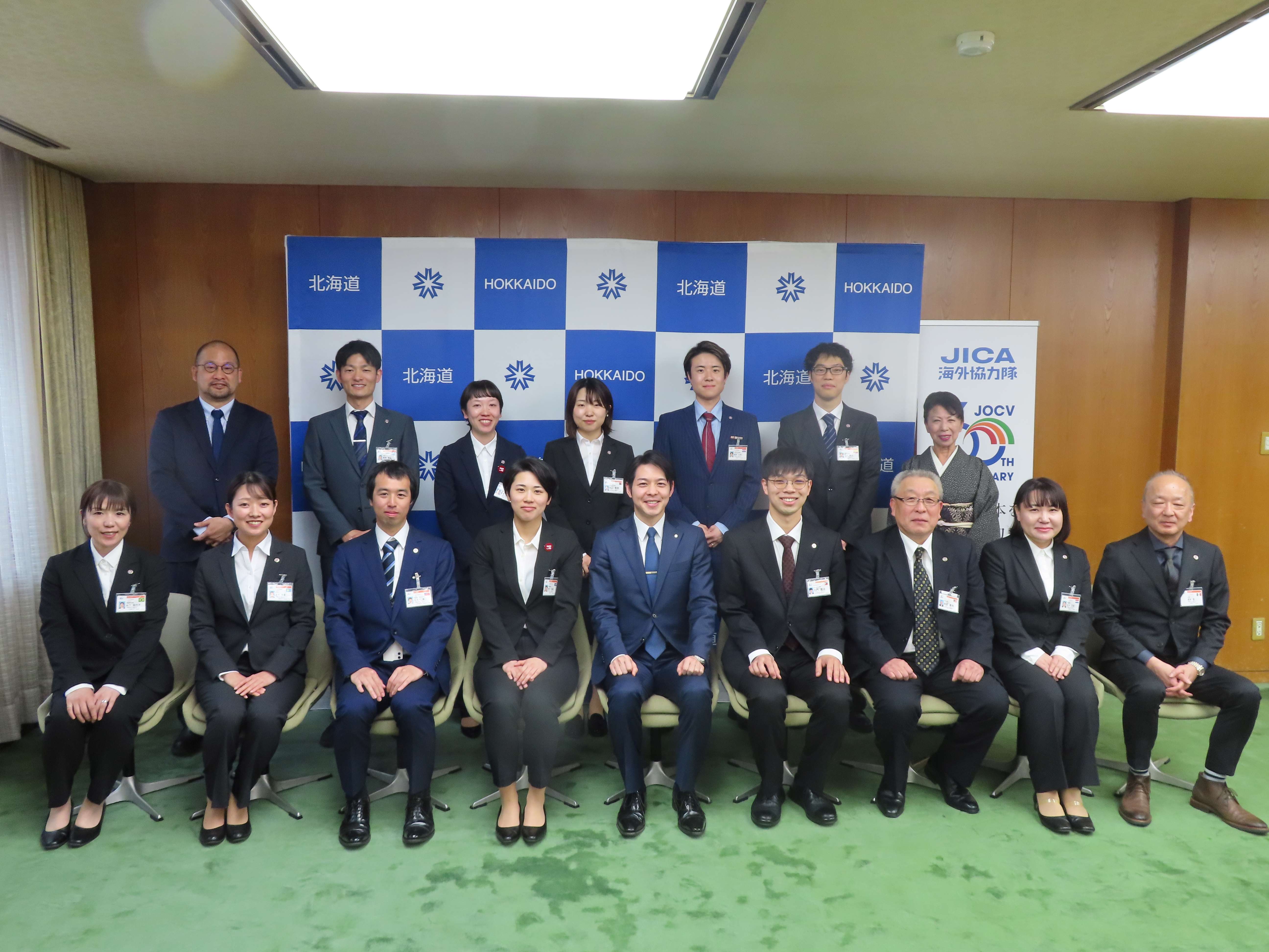 2024年度3次隊表敬訪問写真