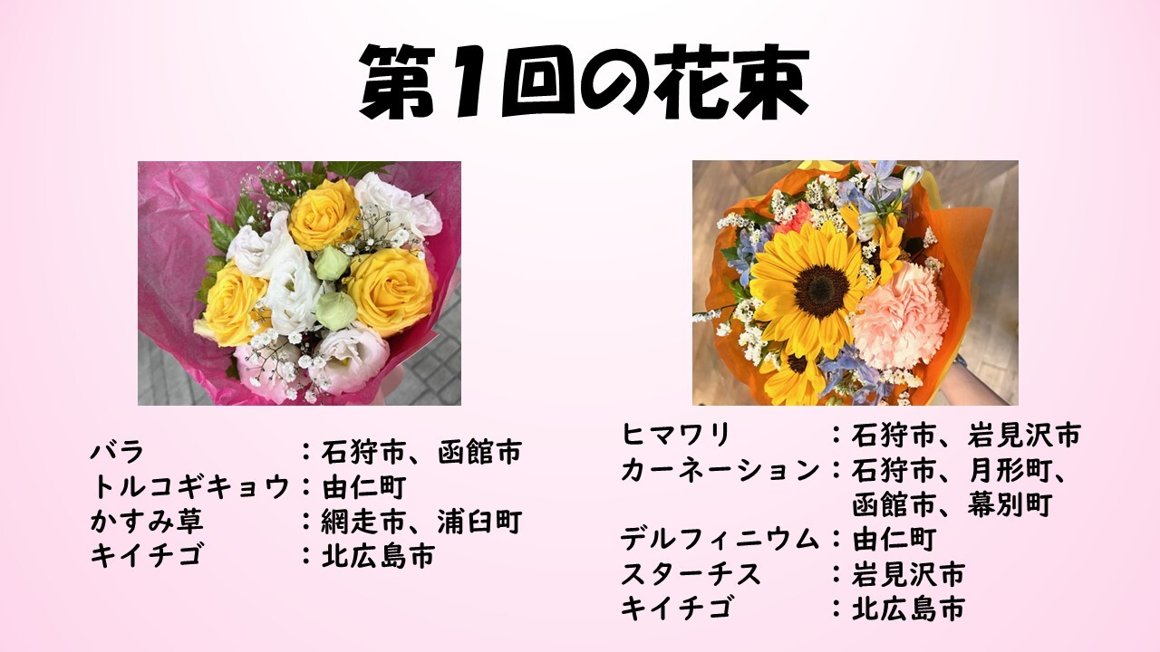 第1回花束