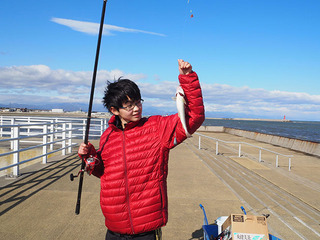 標津海の公園投げ釣り