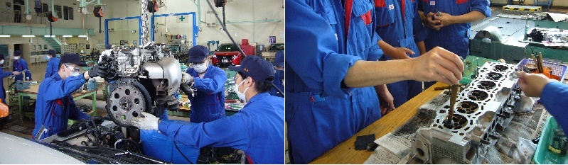 2年 エンジン分解組付