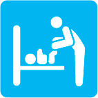 乳幼児用小型ベッドあり 乳幼児用小型ベッドあり