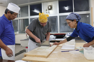 そば打ち体験-2