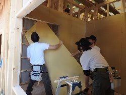 2年生内壁張り1