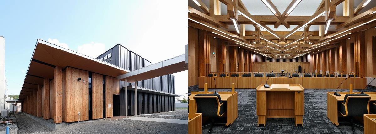 新得町役場 新庁舎