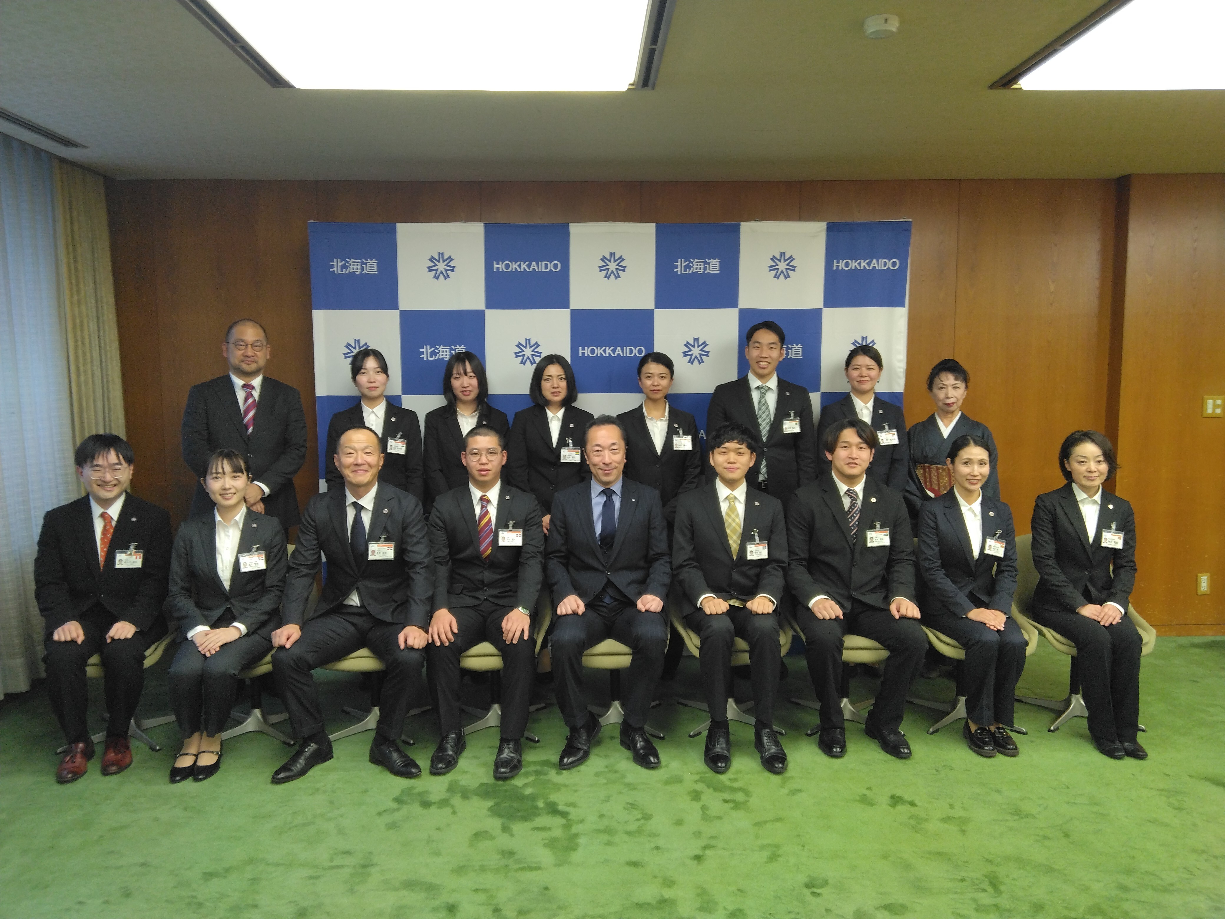 2025年度2次隊表敬訪問写真