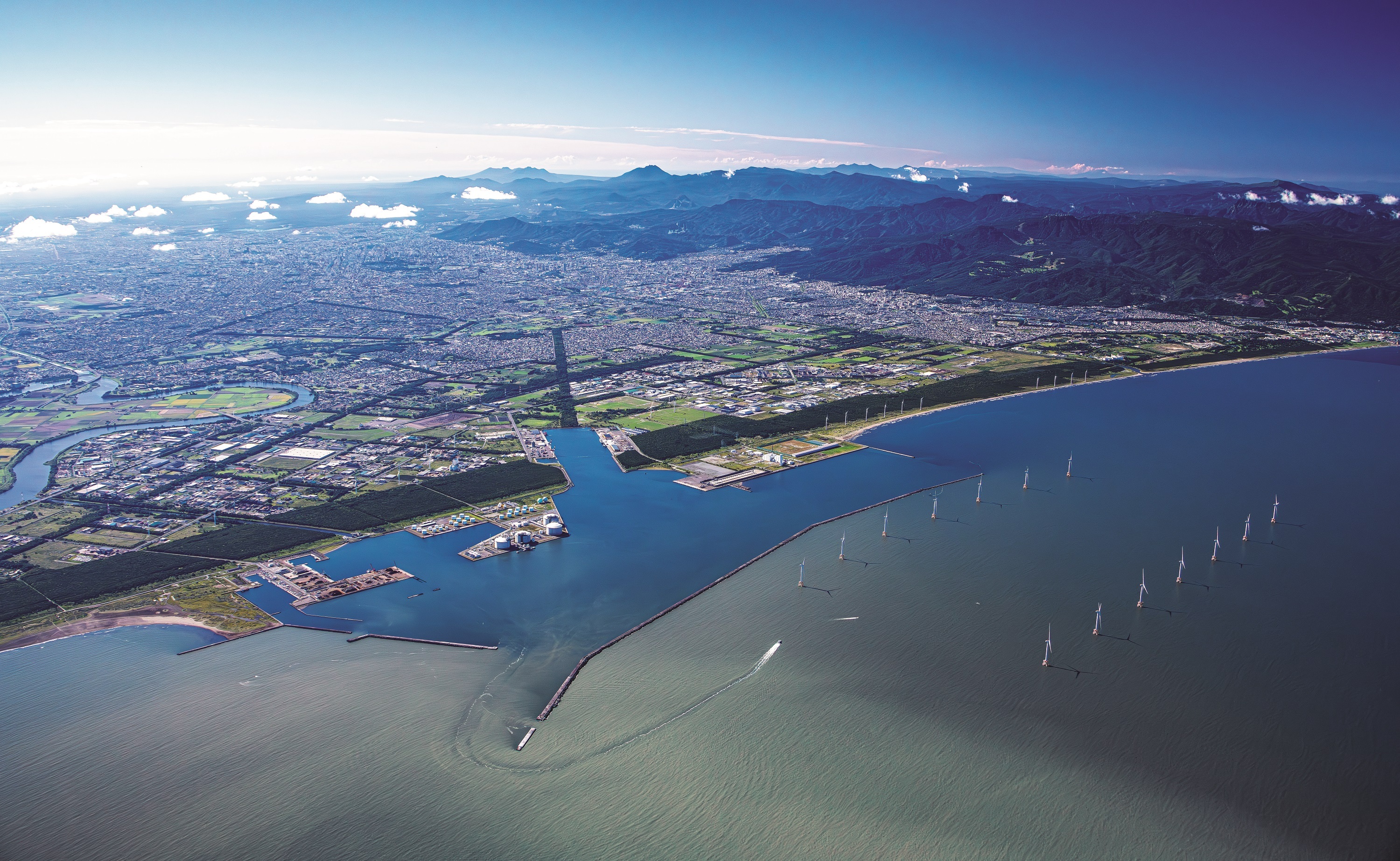石狩湾新港地域