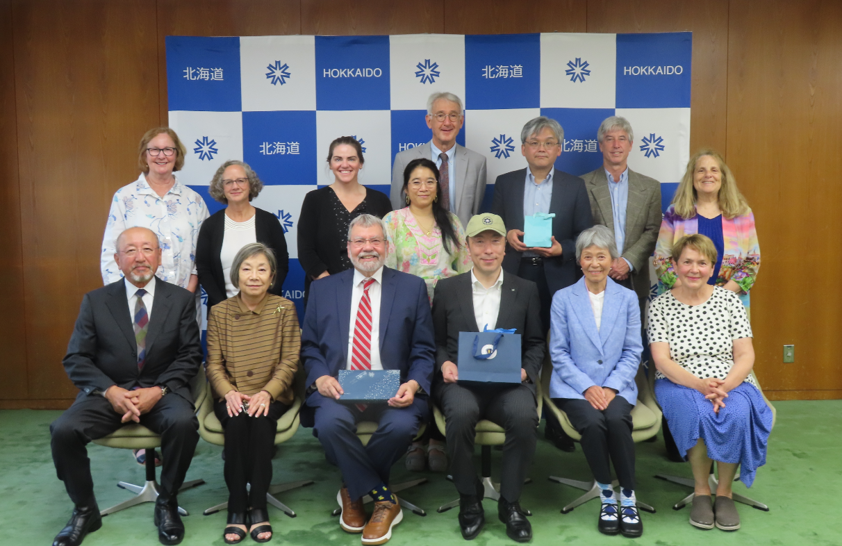 マサチューセッツ北海道協会、コンコード町訪問団の写真