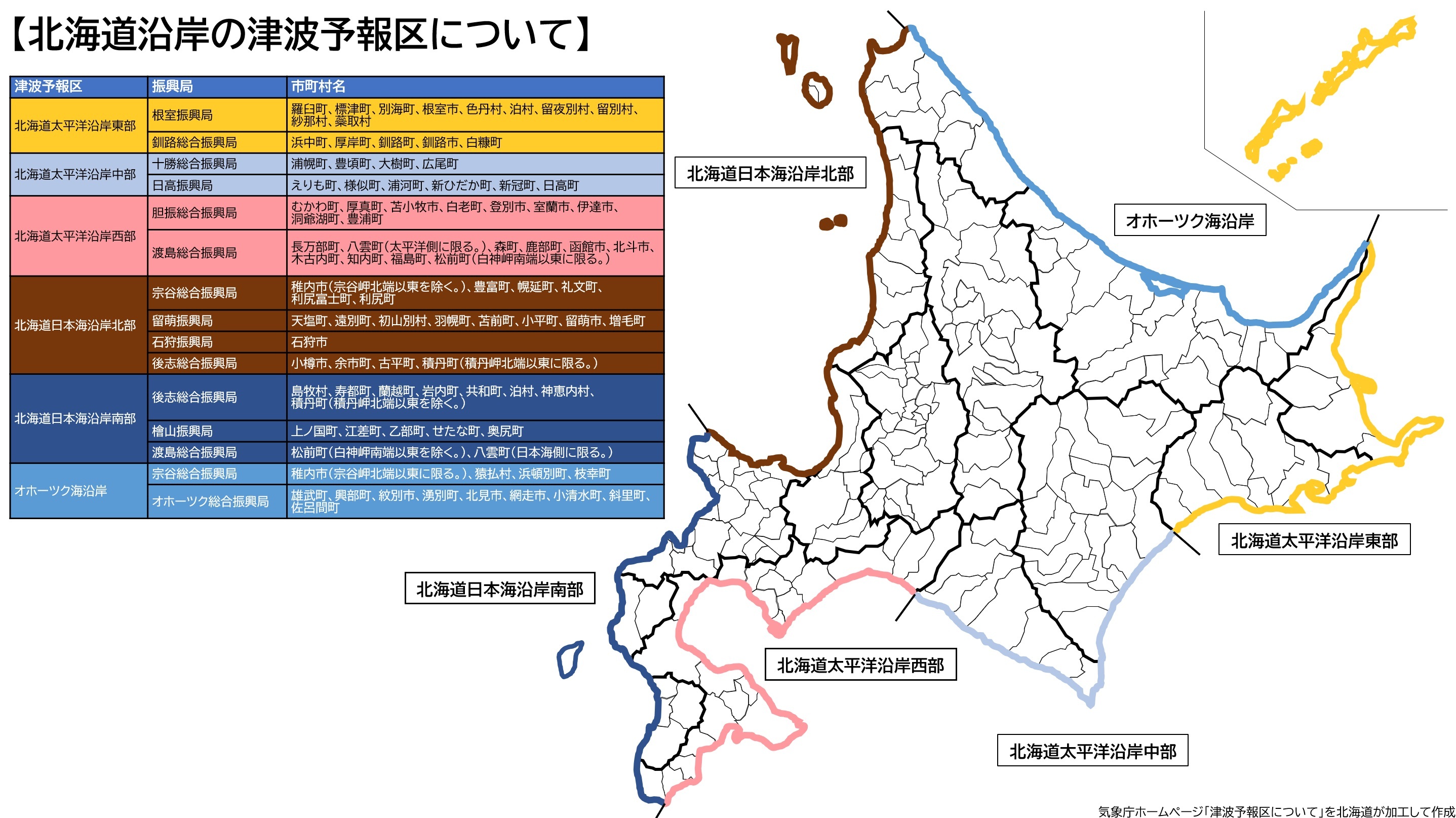 北海道の津波予報区 (JPG 854KB)