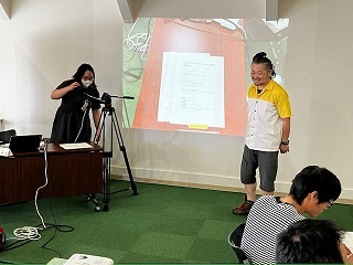 動画の企画発表