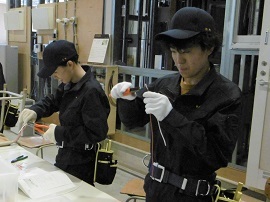 電気科1年生4月・5月訓練状況