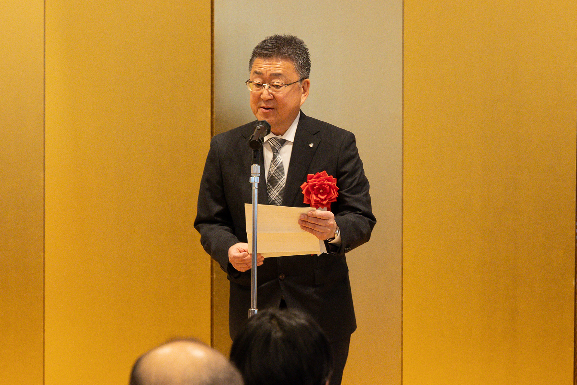 久保様による受賞の言葉