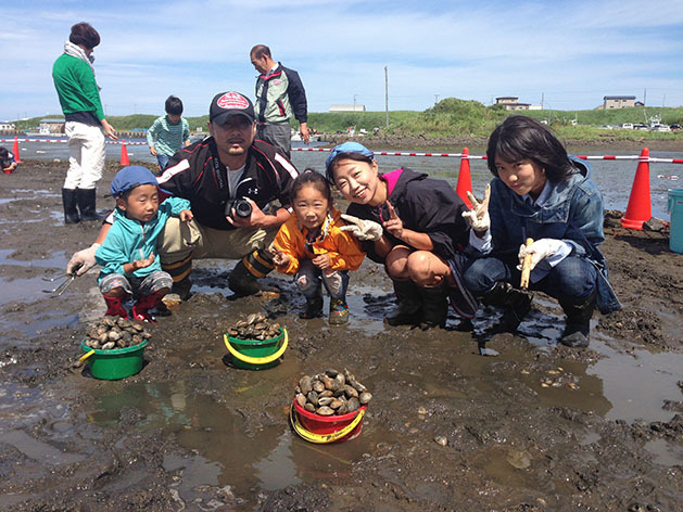 潮干狩り体験2
