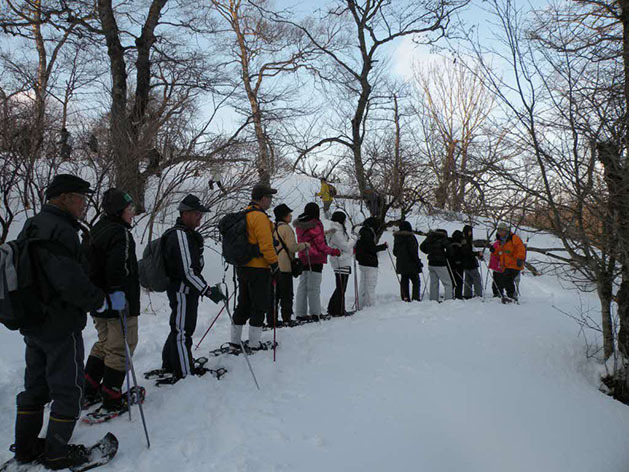 スノーシュートレッキング