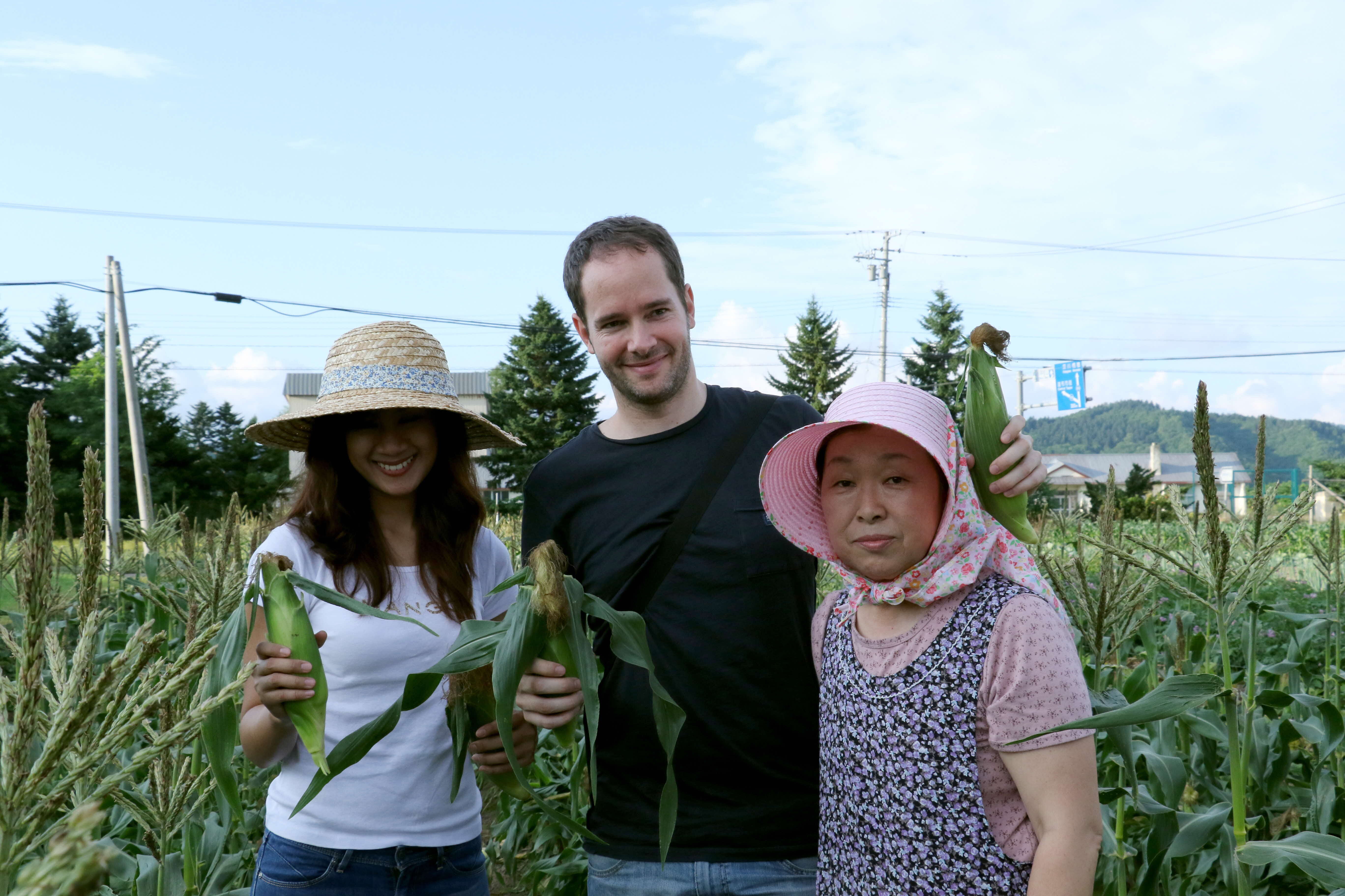 トウモロコシ収穫＆試食体験