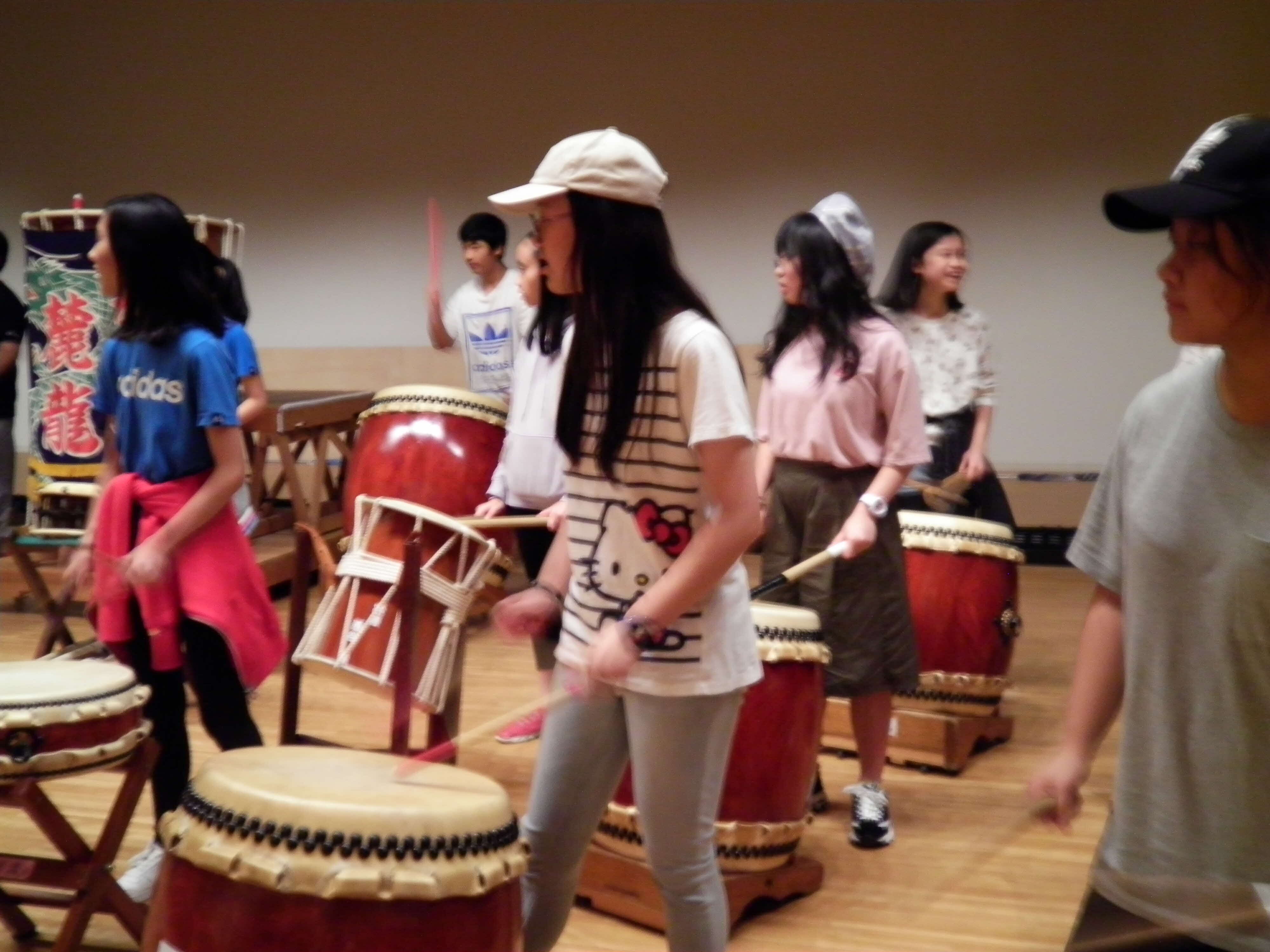 おびら太鼓麓龍、和太鼓体験