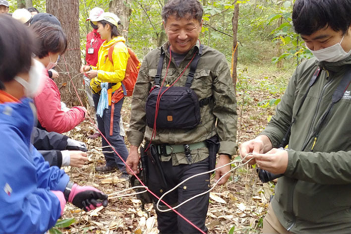 ブッシュクラフト体験-2