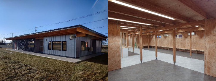 根室市パークゴルフ場管理棟