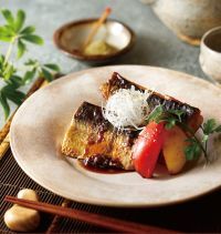 ニシンの黒酢焼き