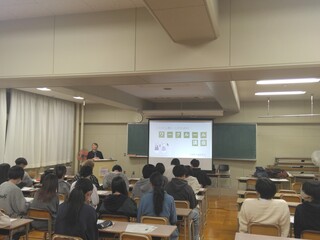 旭川東高校講座風景