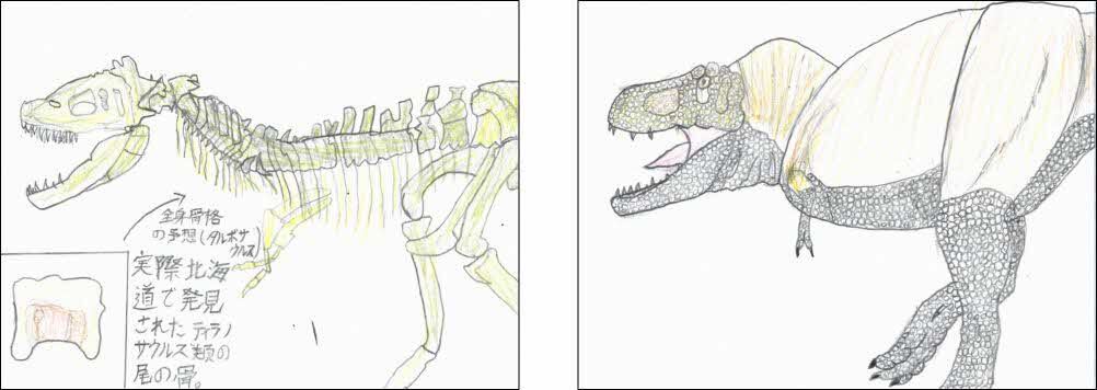 恐竜愛好家さんのティラノサウルス