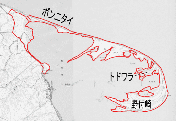 野付風蓮道立自然公園乗入れ規制区域