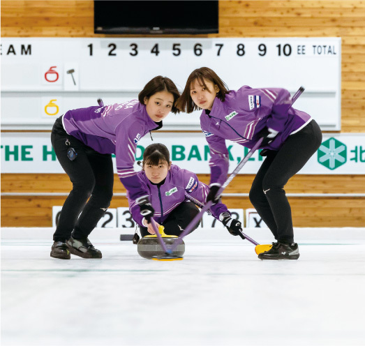 画像 北海道銀行女子カーリング部