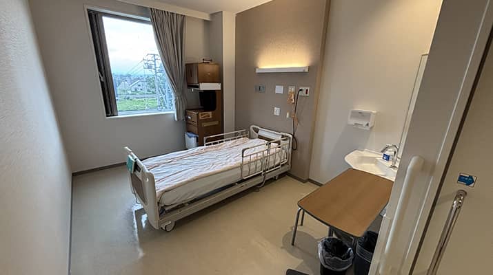 病室の様子