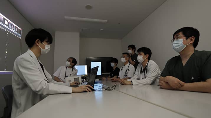 打ち合わせの様子