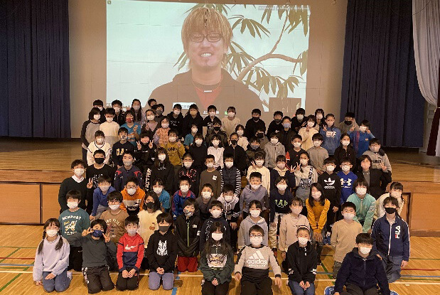 帯広市立若葉小学校との交流の様子(4)