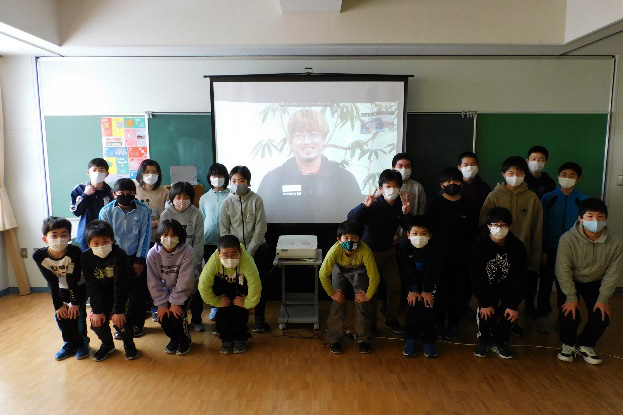 函館市立赤川小学校との交流の様子（4）