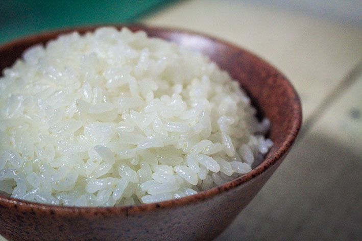 成田農園 お米の試食１